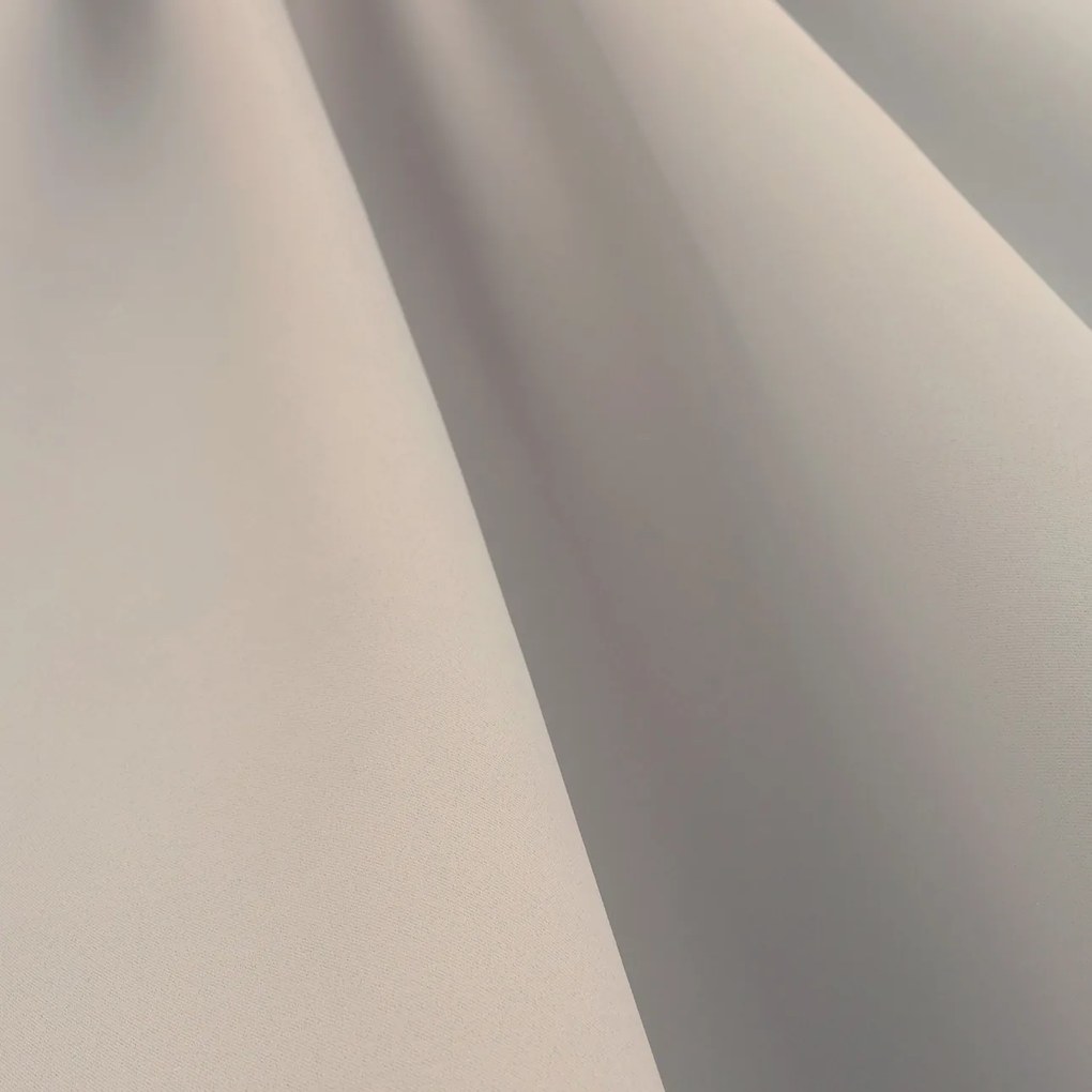 Zasłona zaciemniająca na taśmie marszczącej greige 140 x 280cm 1 szt.