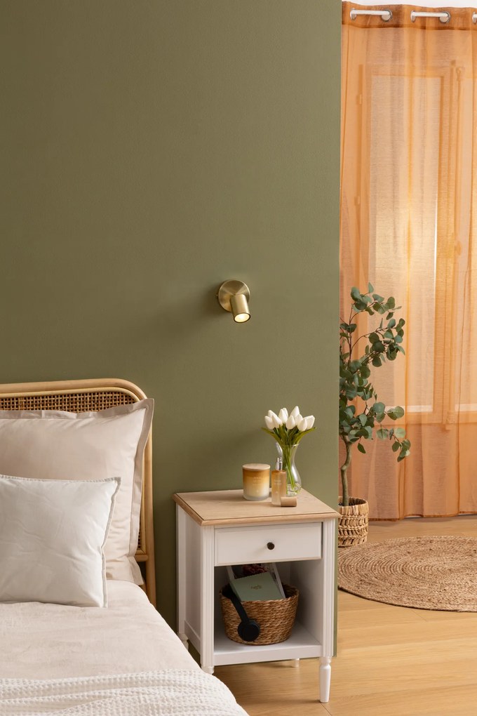 Kinkiet metalowy klasyczny regulowany VICO, Ø 10 cm