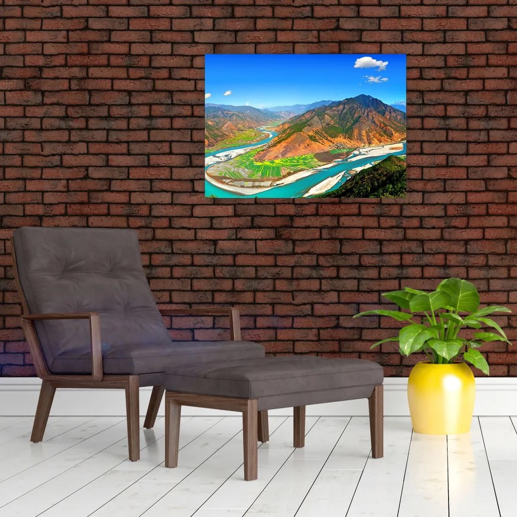 Obraz - Rzeka Jangcy (70x50 cm)