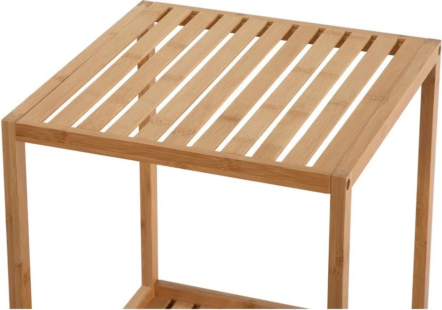 Bambusowy regał łazienkowy w naturalnym kolorze 35x80 cm Auren – Bonami Essentials