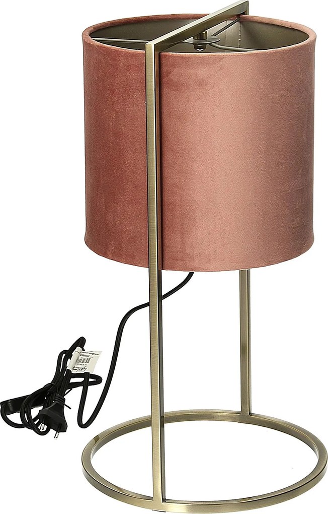 Lampa stołowa Santos Pink&Gold