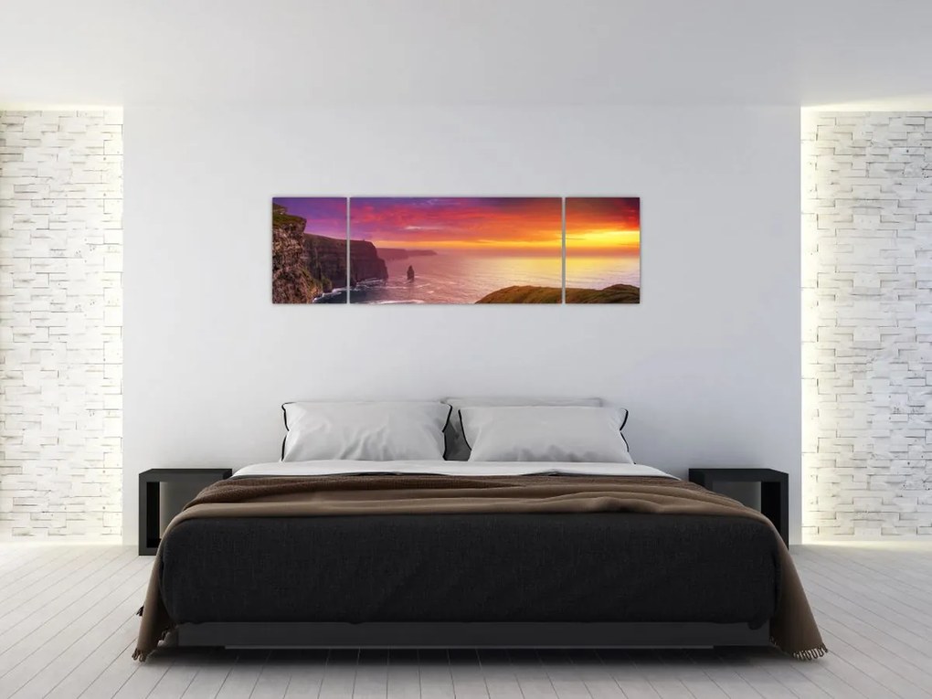 Obraz - Klify Moheru (170x50 cm)