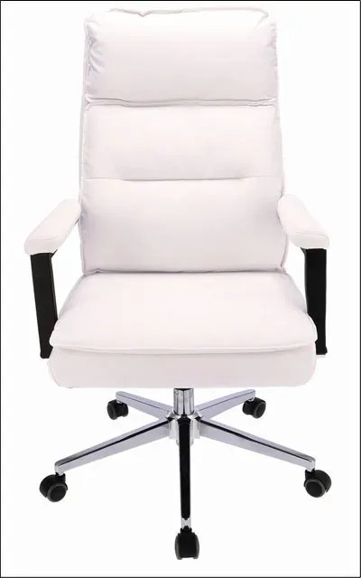 Białe krzesło obrotowe do biurka M2-C88