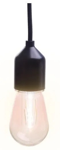 Girlanda świetlna LED DecoKing Bulb, 10 lampek, dł. 8 m