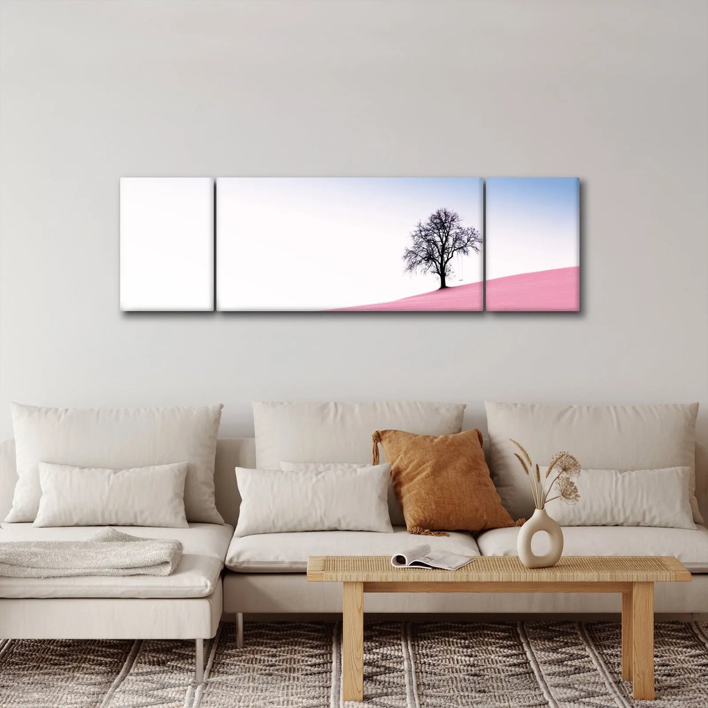 Obraz - Różowy sen (170x50 cm)