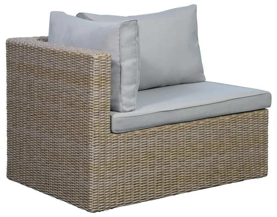Beżowo-jasnobrązowy zestaw mebli ogrodowych Modular – Unique Furniture
