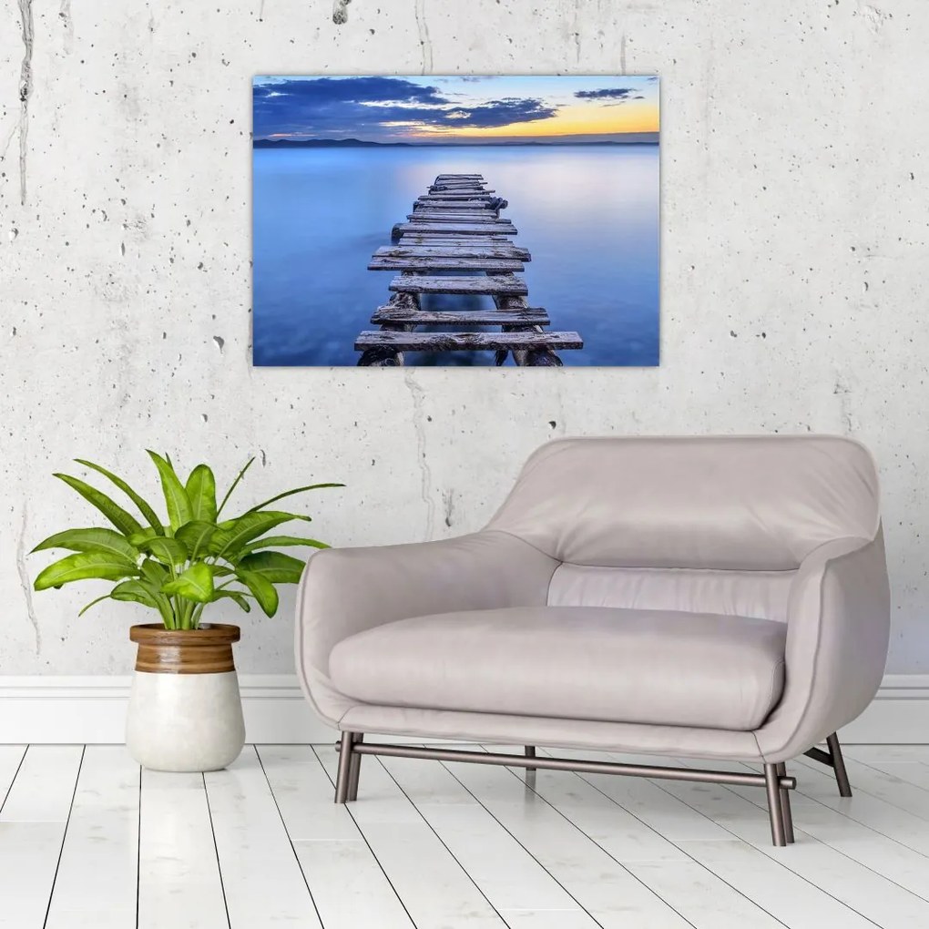 Obraz na szkle - Molo, Zadar, Chorwacja (70x50 cm)