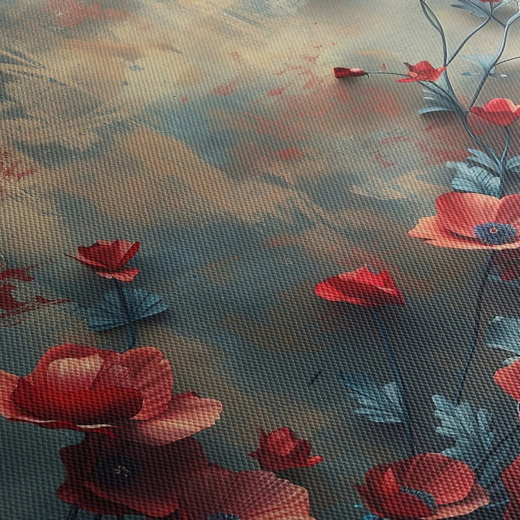 Obraz - Wilcze maki (170x50 cm)