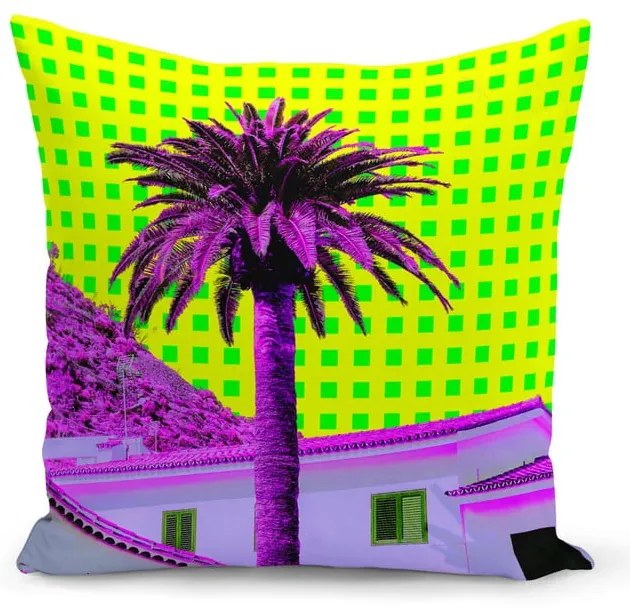 Poduszka z wypełnieniem Kate Louise Neo Palm, 43x43 cm