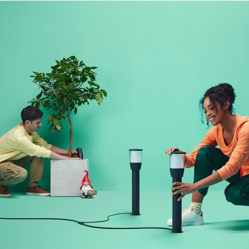 Inteligentna lampa zewnętrzna LED 5 W Bollard Starter Kit – WiZ