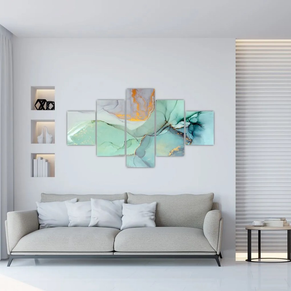 Abstrakcyjny obraz (125x70 cm)