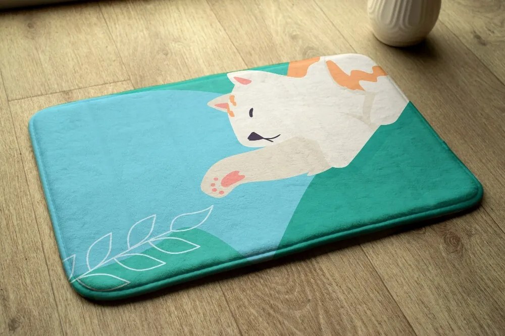 Dywanik łazienkowy Dywanik łazienkowy Kotek Zwierzęta