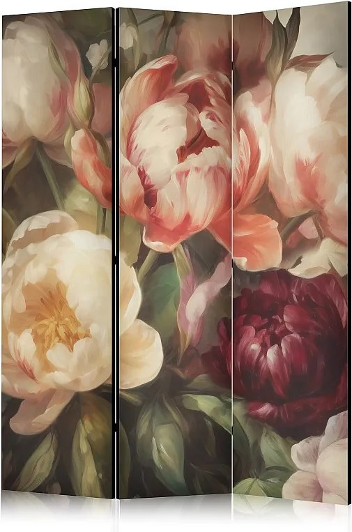 Parawan dwustronny Artgeist Kwiaty 135 x 172 cm 1 szt