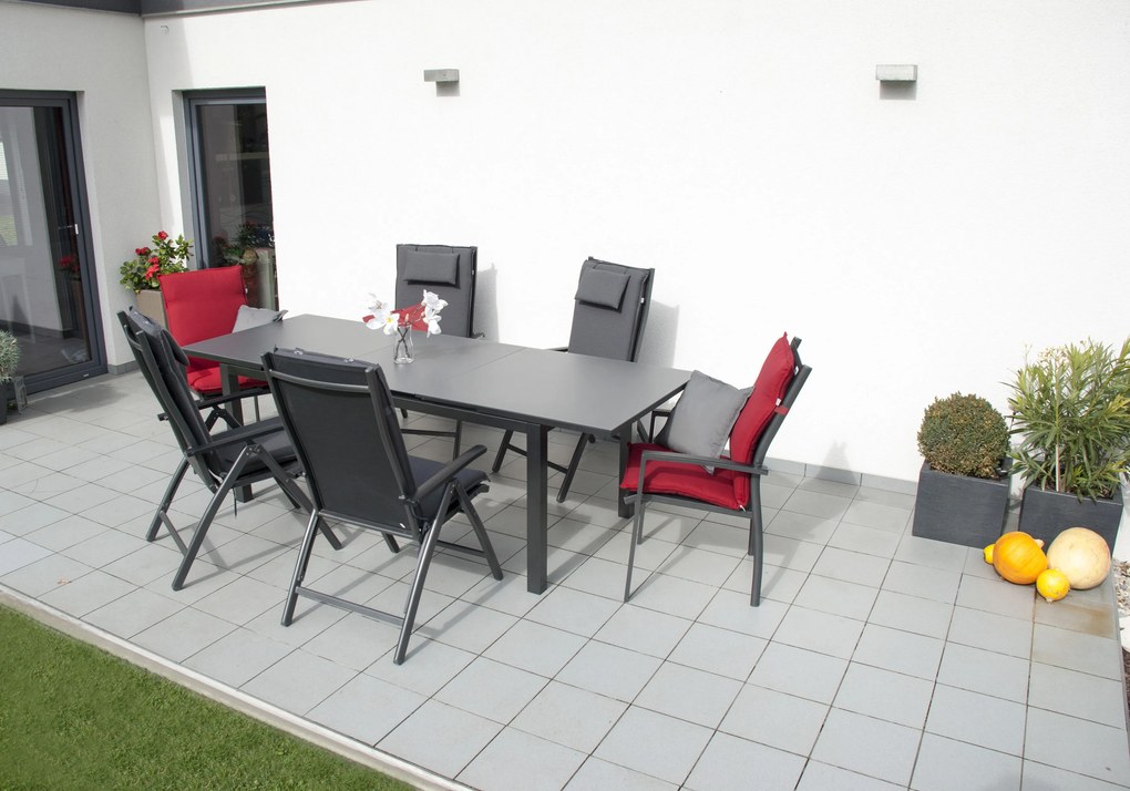 Doppler FIRENZE EXPERT ogrodowy zestaw wypoczynkowy 4+2+1