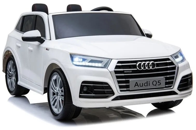 Pojazd na akumulator nowe audi q5 2-osobowe białe