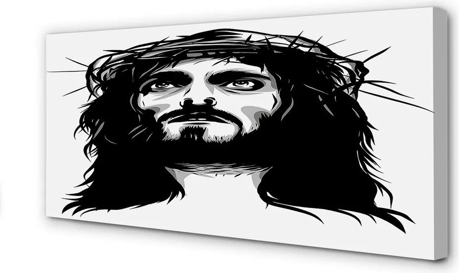 Fotoobraz na płótnie Ilustracja Wizerunku Jezusa