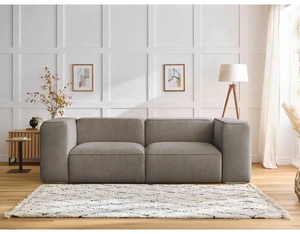 Szarobeżowa sofa 255 cm Zephyr – Bobochic Paris