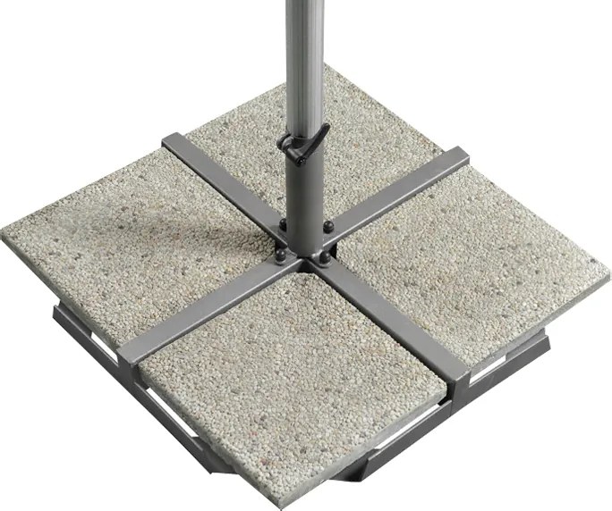 Doppler Stojak płytkowy do parasola Alu Ekspert Teleskop