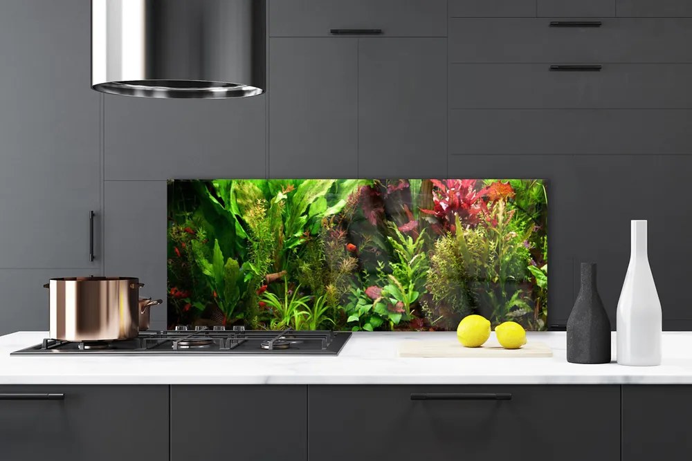 Panel Szklany Dzika Flora w Kwiatach