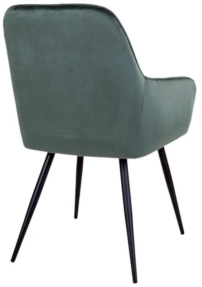 Komplet 2 ciemnozielonych krzeseł House Nordic Harbo