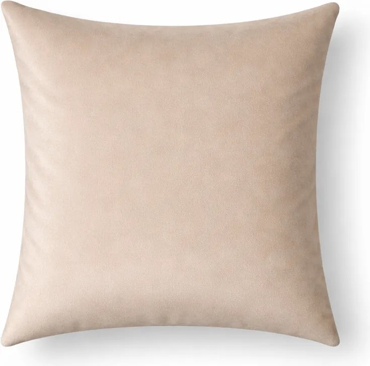 Welurowa poszewka ozdobna Werona - taupe