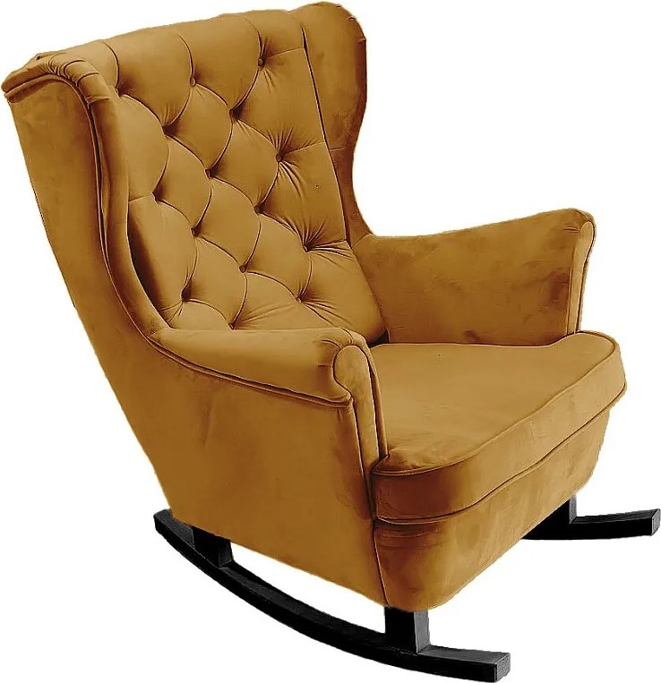 Fotel Relax z Tapicerowanym Siedzeniem i Podłokietnikami, Fotel TV 102x81x95cm Oliwkowy_29816