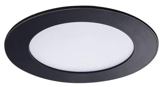 Kanlux 33562 - LED Wpuzczane oświetlenie łazienkowe ROUNDA LED/6W/230V IP44 czarne