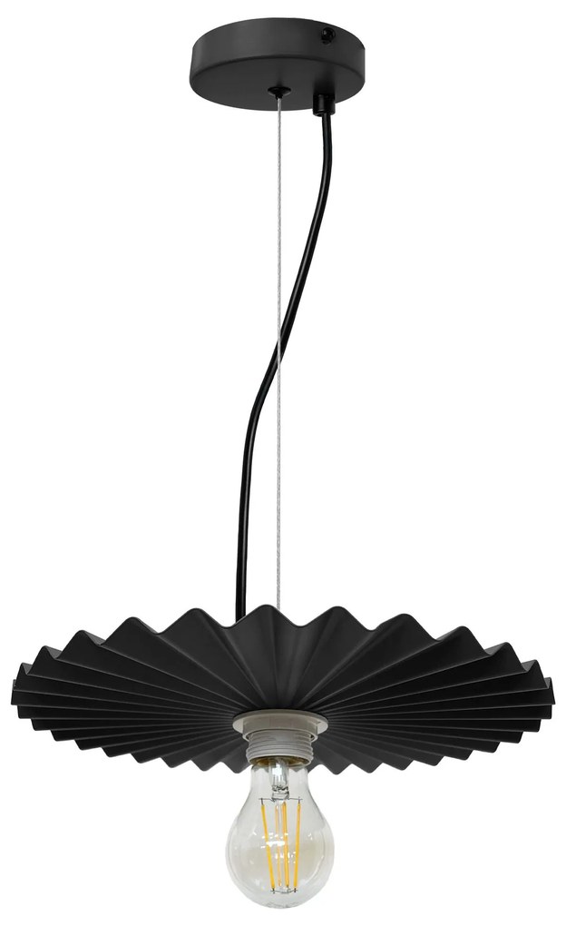 LAMPA SUFITOWA WISZĄCA APP1452-1CP Czarny