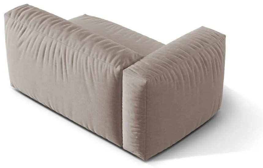 Beżowy moduł sofy (lewostronny) Martina – Micadoni Home