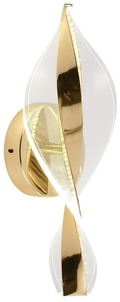 Kinkiet LED G031-W Złoty