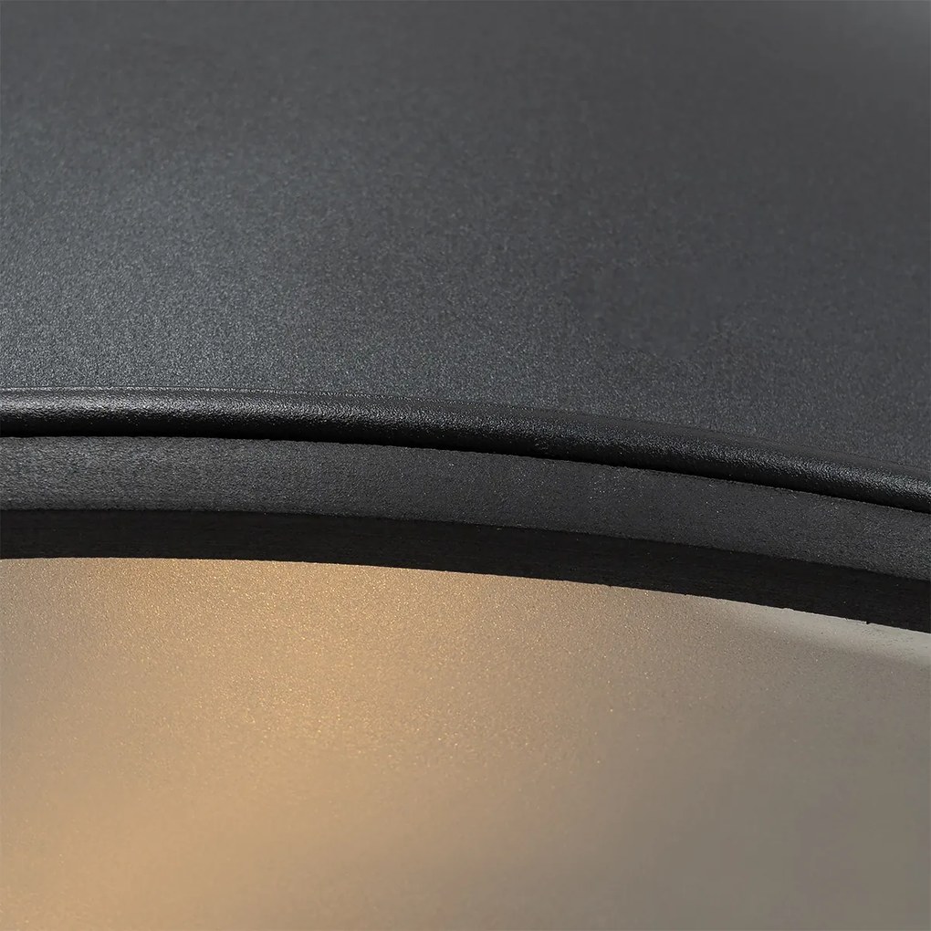 Industrialna lampa wisząca czarna 53,5 cm - Sicko