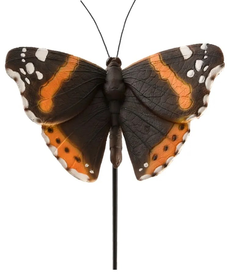 Wbijane dekoracje ogrodowe z żywicy polimerowej zestaw 3 szt. Butterfly – Esschert Design