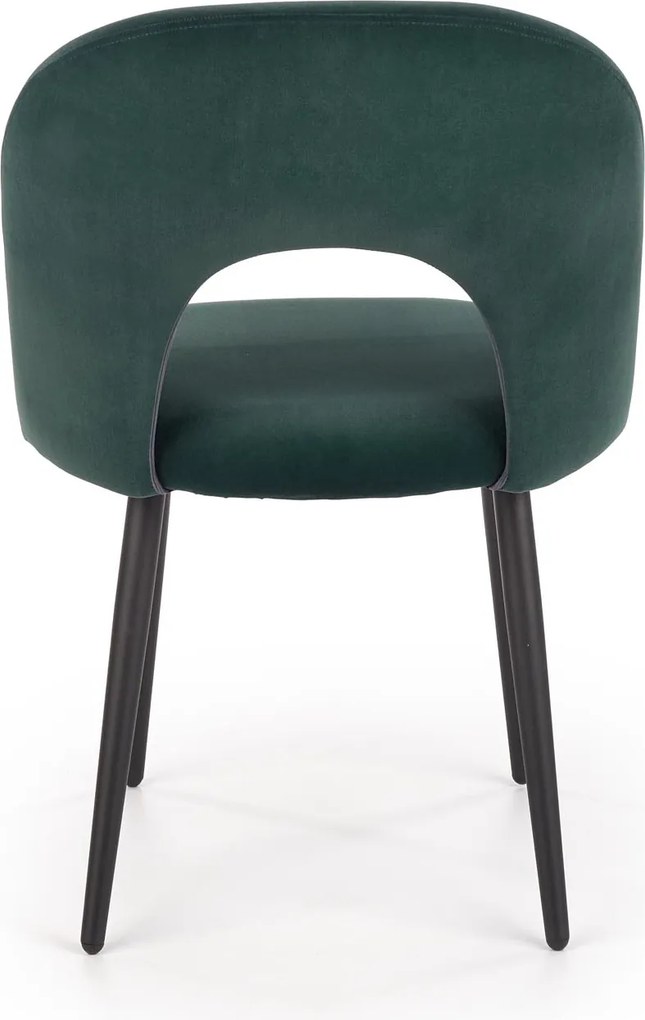 Krzesło tapicerowane z niskim oparciem K384 Halmar