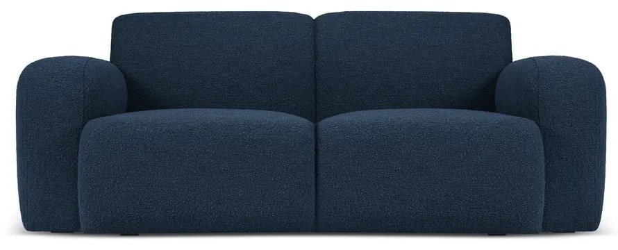 Ciemnoniebieska sofa z materiału bouclé 170 cm Molino – Micadoni Home