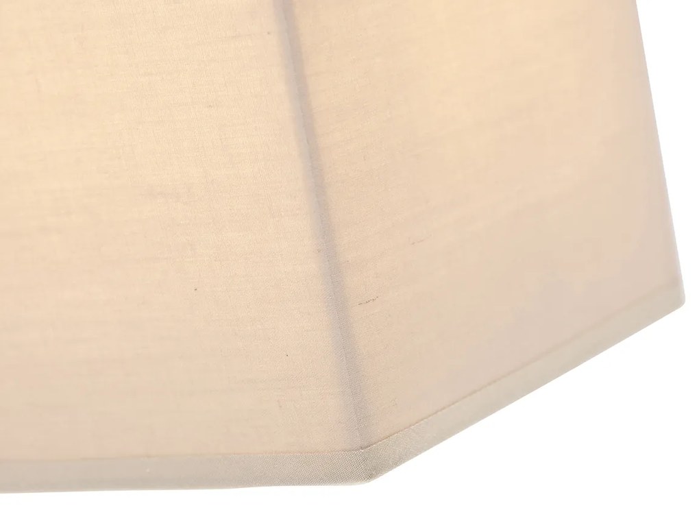 Rustykalna lampa ścienna beżowa - Vete Nowoczesny Oswietlenie wewnetrzne