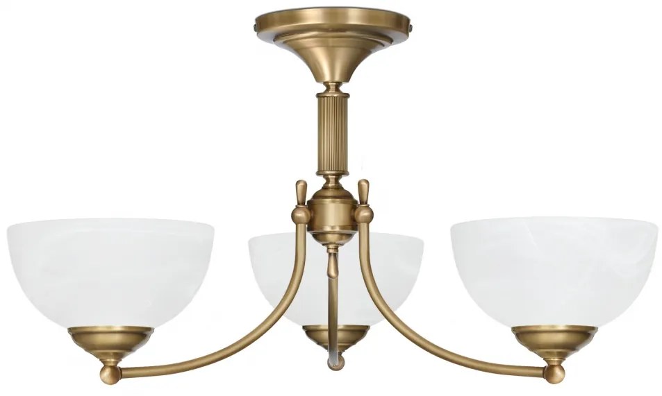 Klasyczny żyrandol mosiężny V-S3AK