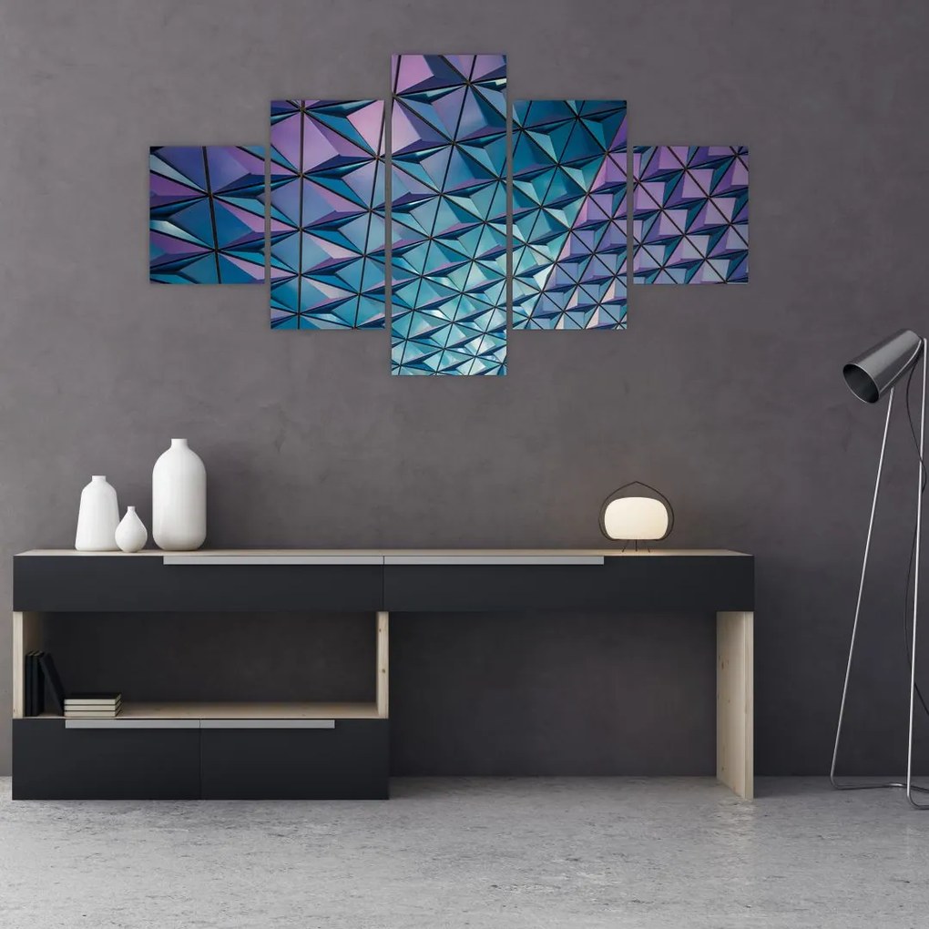 Obraz - struktura koloru (125x70 cm)