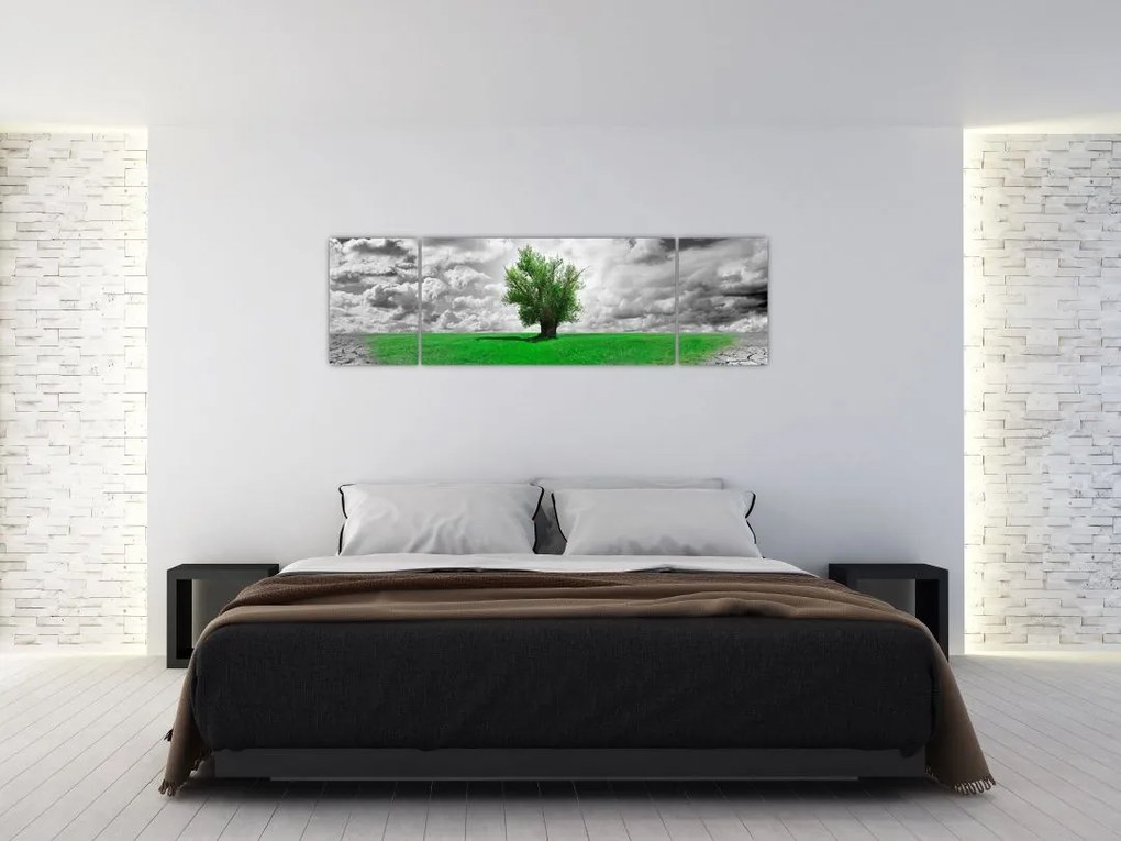 Obraz - Kawałek natury w mieście (170x50 cm)