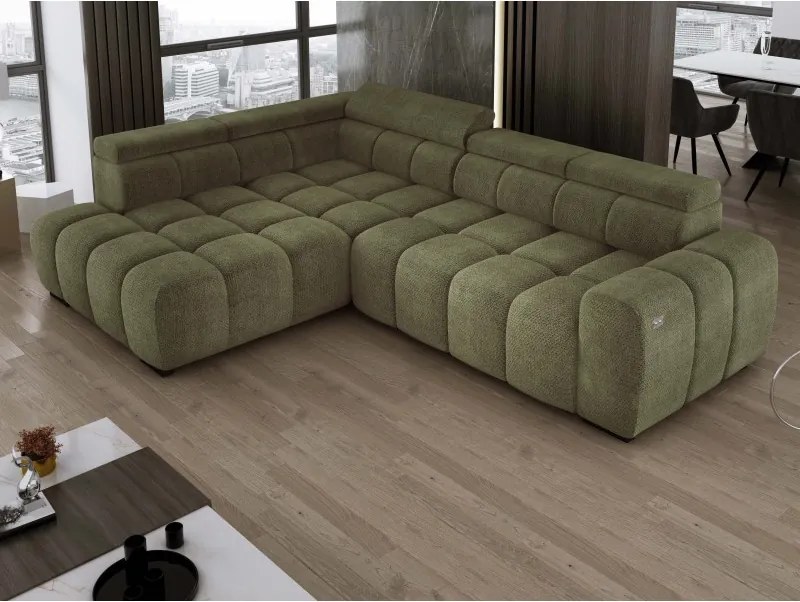 Narożnik BULL L Lewostronny z Elektryczną Regulacją EDEN 12 WERSAL