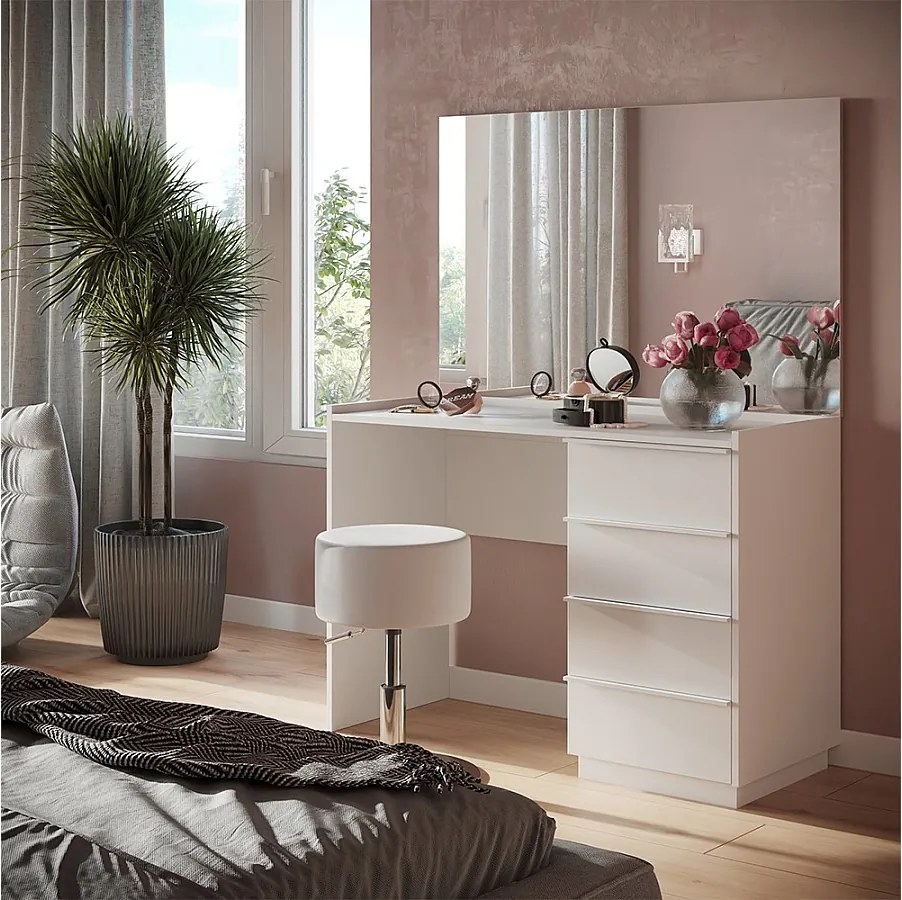 Stół toaletowy biały 110x45x77.2 viktoria