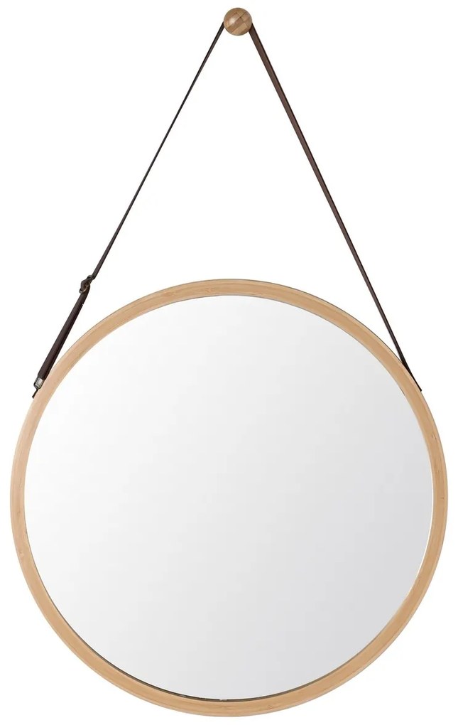 Lustro ścienne B053 NAT, bambus