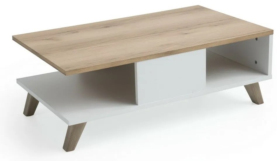 Stolik konferencyjny Sumer White and Oak