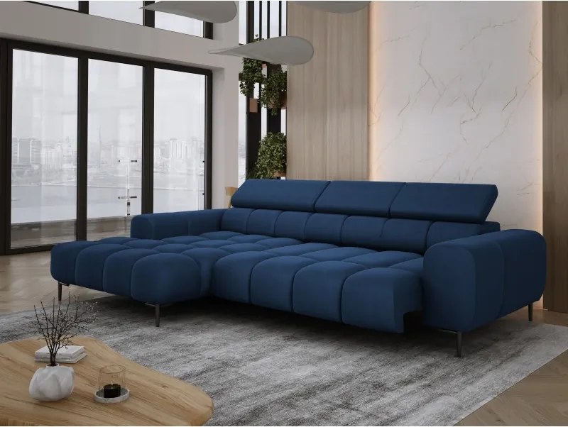 Narożnik PLAZA MINI wolnostojący Lewostronny w tkaninie SOLAR 79 WERSAL