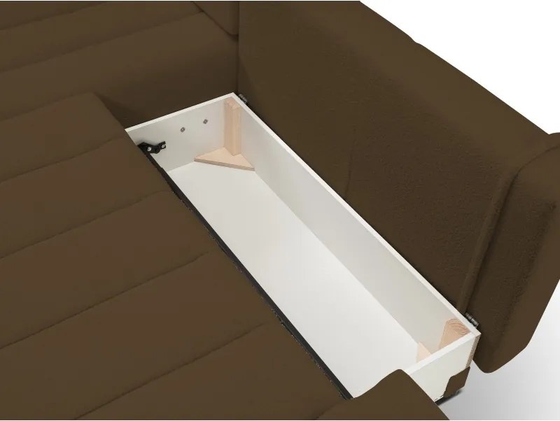 Narożnik wolnostojący BALOO Lewy w tkaninie LAMBI 07