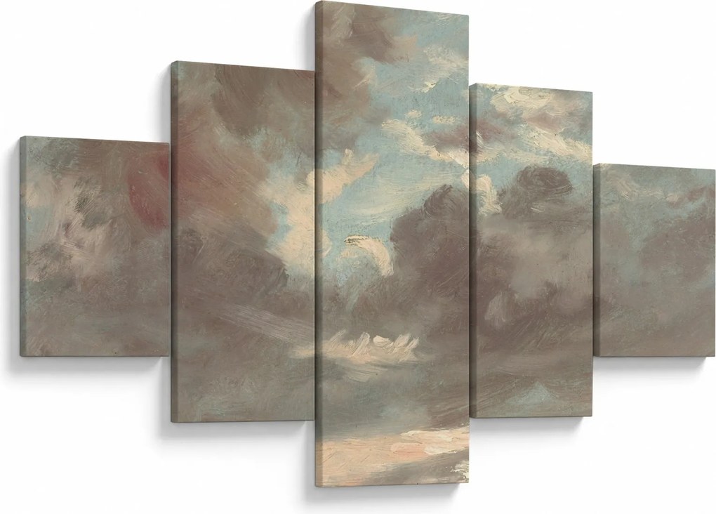 Obraz - John Constable, Cloud Study Stormy Sunset, reprodukcje (125x70 cm)