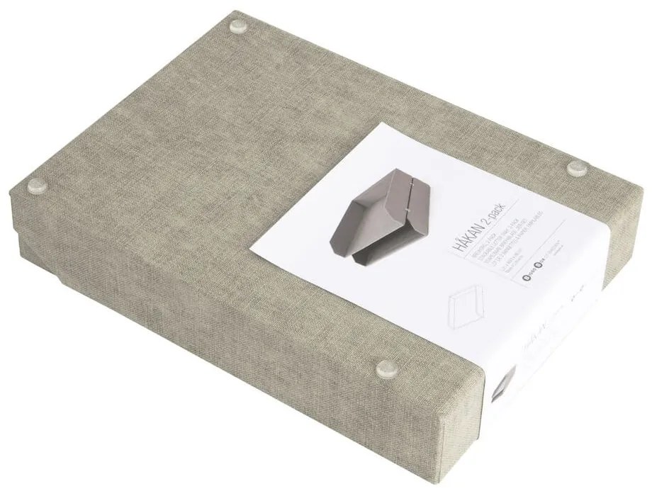 Kartonowe organizery na dokumenty zestaw 2 szt. Hakan – Bigso Box of Sweden
