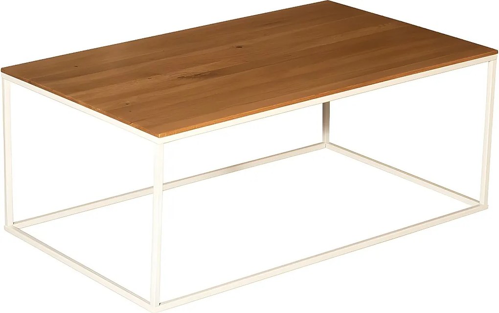 Stolik kawowy - drewno - brązowy - KASIA