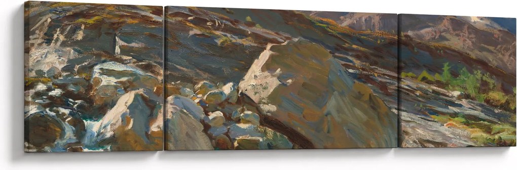 Obraz - John Singer Sargent, Simplon Pass, reprodukcje (170x50 cm)