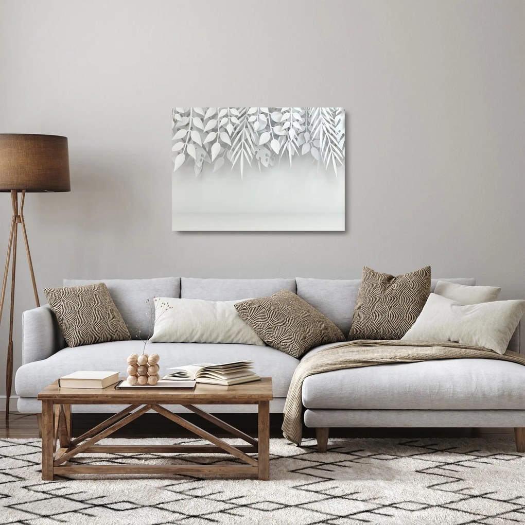 Obraz na szkle - Arkusze z plastiku (70x50 cm)