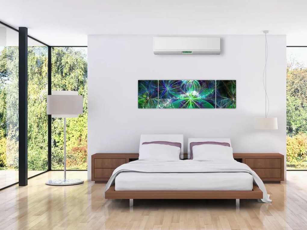 Obraz - Abstrakcyjne kształty geometryczne (170x50 cm)